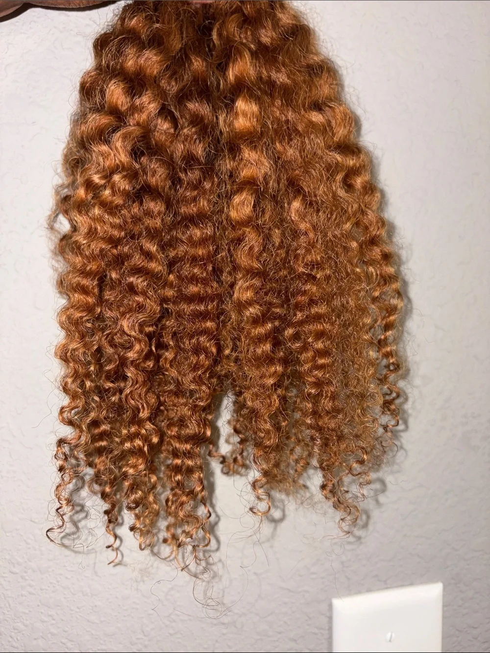 Naturally Curly Human Crochet Hair